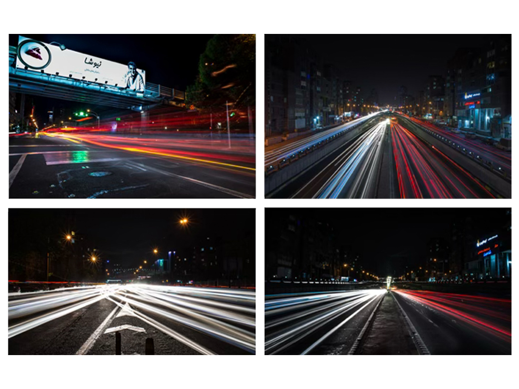 Photo series dancing lights by Adrin Alinejad