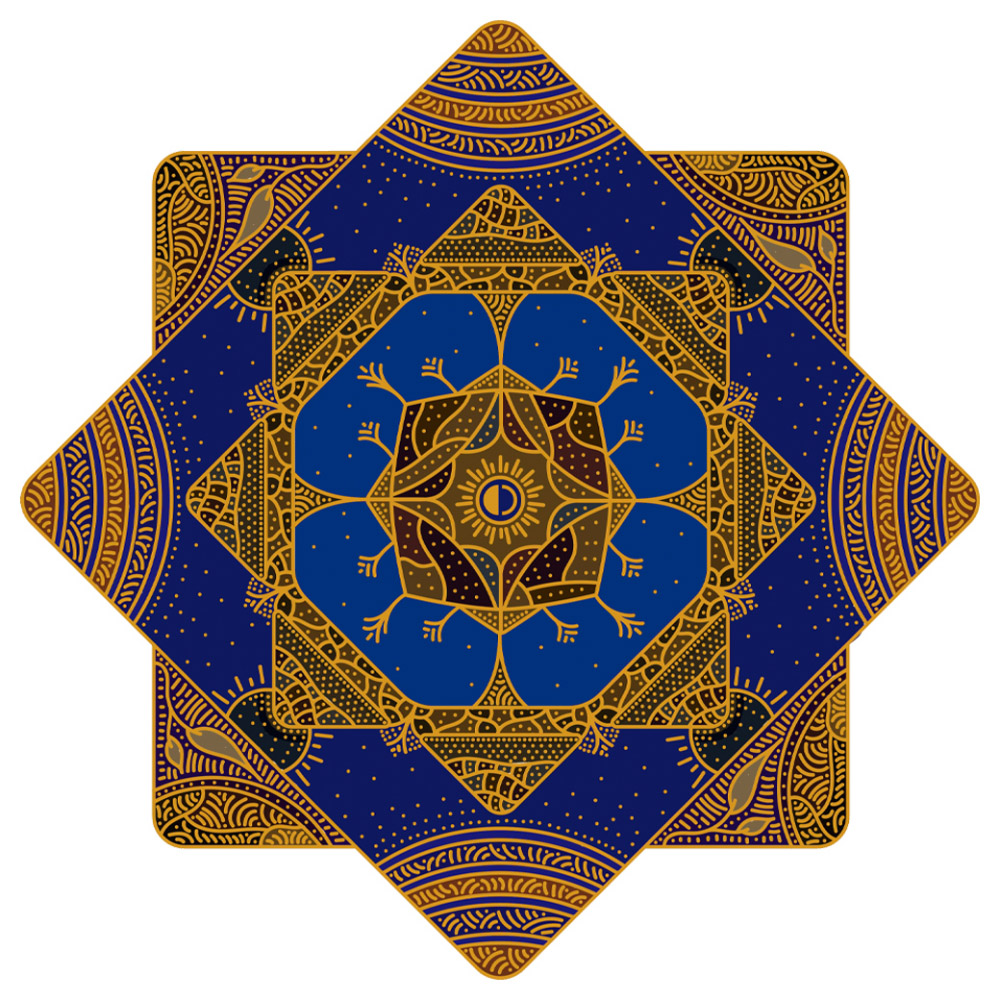 Golden Teacher Visual Art by Adrin Alinejad